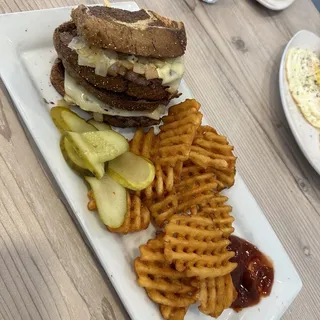 Double Patty Melt Lunch Brunch