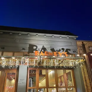 sushi and sashimi, outside