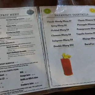 Breakfast / ABV ! Jan 2024