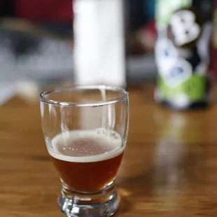 A taste test of the Knarbar @ 12 West Brewery, 10.9% a slight hint of boubon, hues of barley, smooth, and tastes as bright