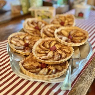 Apple tartlets for breakfast
