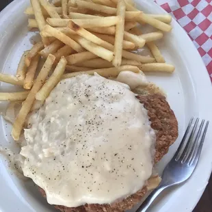 As you can see, I was dipping my fries in that white gold.