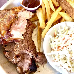 Brisket and Chicken