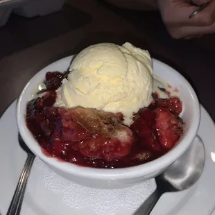 cherry cobbler