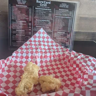 interior, fish and chips