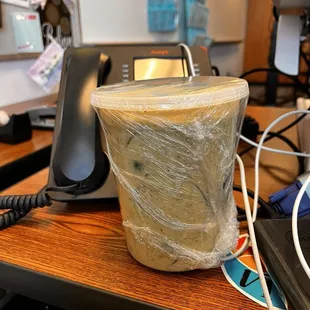 My green curry as it was delivered. EPICALLY GOOD!