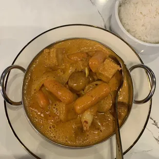 Yellow Curry with Tofu
