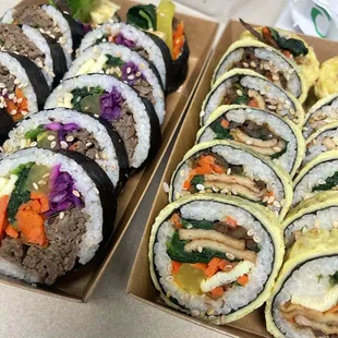 sushi and sashimi, food, sashimi, sushi