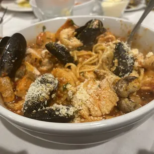Seafood Linguine