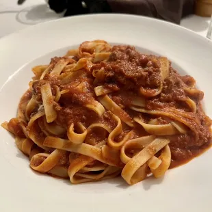 Fettuccine Bolognese