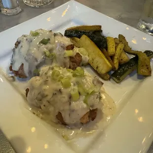 Today&apos;s sautéed zucchini was the perfect complement!