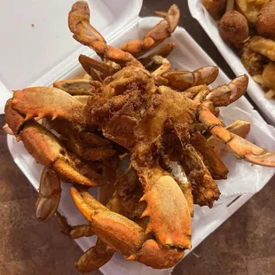 Fried Crabs