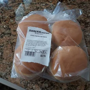 Hamburger buns