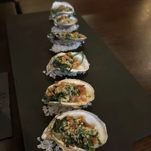 Oysters Rockefeller