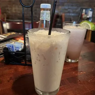 Espresso Cocktail and a Margarita