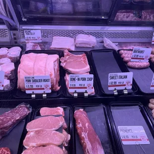 Various meats