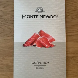 a package of beef