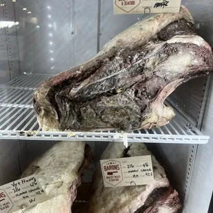Aged steak