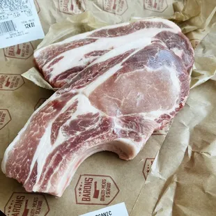 Making mustard apple-glazed pork chops