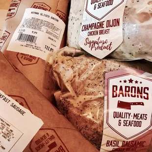 Sunday haul. Will report back on the marinated chicken!