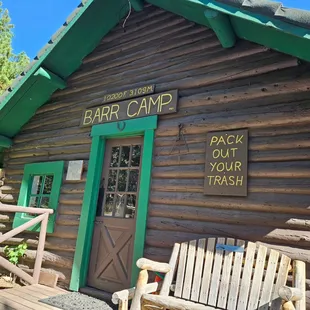 Barr Camp front porch