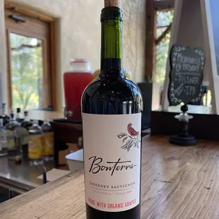 $22 bottle of Cab at Happy Wednesdays