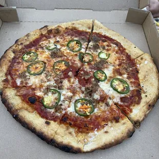 Pizza during their Happy Wednesdays