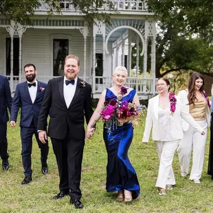 The mansion as a perfect backdrop for photos.