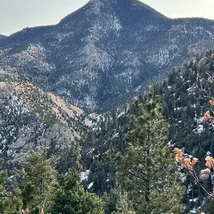 View of Cameron cone from Barr trail