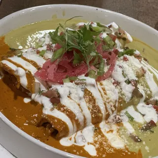 Enchiladas De Pollo