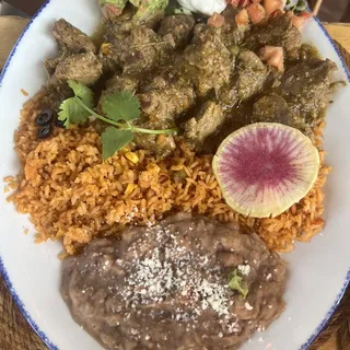 Puerco Verde Platter