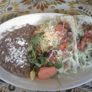 Rice And Beans Plate