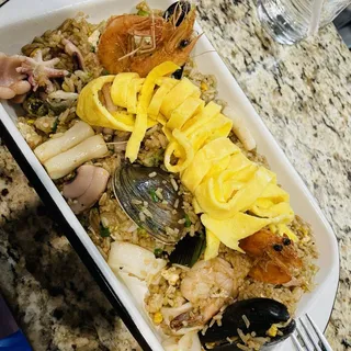 Arroz Chaufa De Mariscos