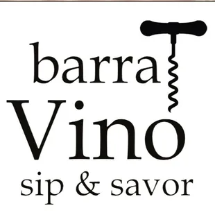 the logo for barra vino sip and savor