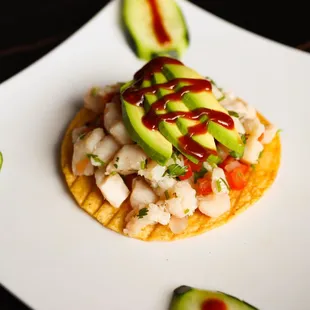 Ceviche Tostada