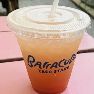 Guava ginger margarita