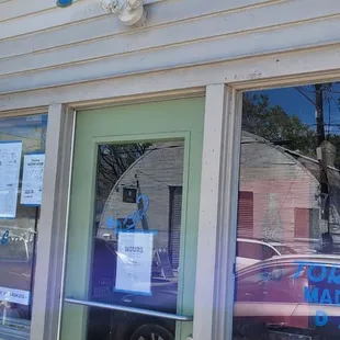 Front door but not where you order