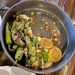Shishito peppers