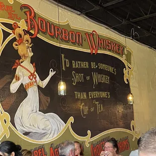 wall mural, i am loving that saying...