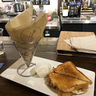 Chicken brie sandwich.