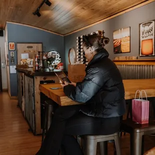 Checking out wine club