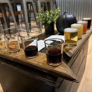 Wine and Beer Flights