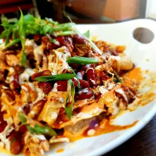 Jamaican Jerk Chicken Nachos