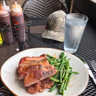 Meaty goodness half slab ribs