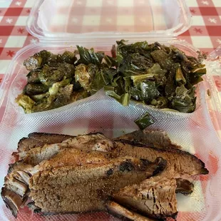 Beef Brisket with 2 Sides