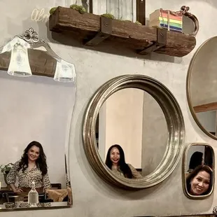 Mirror , mirror on the wall ..