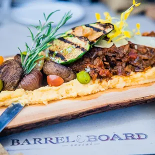 Parmesan Polenta &amp; Beef Ragù Board