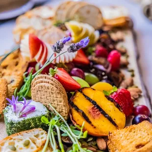 Cheese &amp; Fruit Board