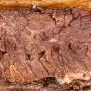 Texas Prime Brisket so tough I almost bent the fork.
