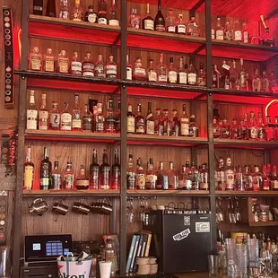 Whiskey wall
